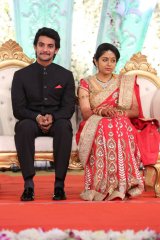 Hero Aadi Wedding Reception Photos